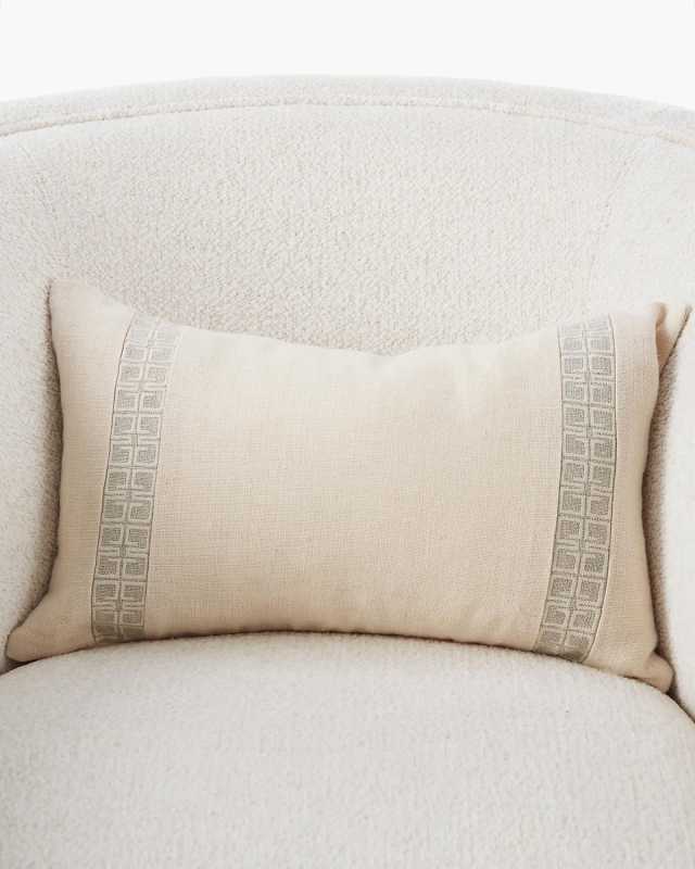 Icon Lumbar Pillow, 19" x 12"
